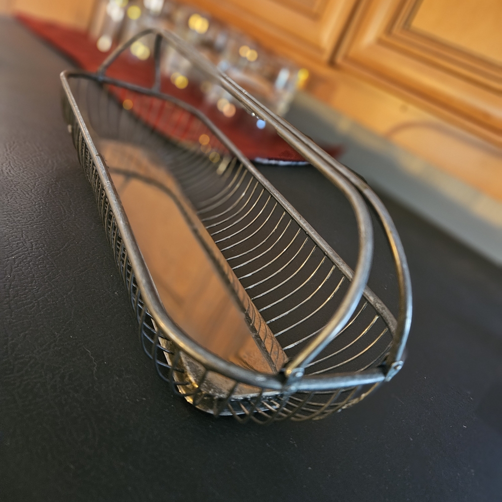 Vintage Wire Bread Basket